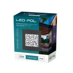 ORO-ZOE-3-GREY Lampa elewacyjna / ogrodowa