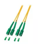 Patchcord SM, 9/125, SC/APC-SC/APC ISP duplex 1m