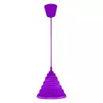 Lampa sufitowa Moderna K1 E27 60W fioletowa