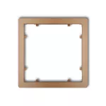 Adapter do standardu 55x55 mm, złoty metalik