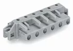 Gniazdo THT Pin lutowniczy 0,6 x 1,0 mm konstrukcja kątowa, szare 232-841/031-000