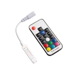 Sterownik LED RGB 17 przyciski RF 72W
