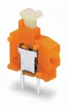 Modularna złączka do płytek drukowanych przycisk 1,5 mm² RM 3,81 mm 1-bieg, szara