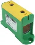 ZŁĄCZKA SZYNOWA JEDNOPOLOWA ZGX 1x150 MM2 ŻÓŁTO - ZIELONA (Al/Cu)