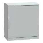 Obudowa poliestrowa PLAZT, PanelSet, IP44 otwarta podłoga, wentylowany dach 750x750x420 mm