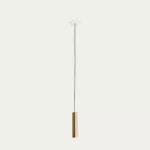 Pendant Prolix Recessed LED 7.6W LED warm-white 2700K PHASE CUT Matte gold 217lm 00-8514-DN-DN