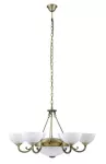 8546 Żyrandol Marlene E27/2x60W+E14/6x40W brąz 230V, 50Hz