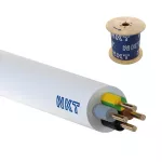 YDYżo 450/750 4x4 biały Kabel elektroenergetyczny, instalacyjny, wielożyłowy z izolacją PVC