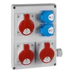 ROZDZIELNICA ROS-SLIM 3*16A 4P, 2X250V