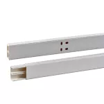 Ultra -  mini kanał elektroinstalacyjny - 40 x 17 mm - PCW - biały - 2 m