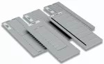 Uchwyt do plotera matryca do oznaczników Partex: PK 2 PVC, jasnoszary