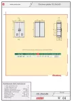 Obudowa poliestrowa - IP44/IP54, IK10, OS 26x2x80 daszek płaski