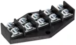 Listwa zaciskowa LZ 5x16 mm2 400V romb czarna