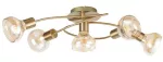 5552 Lampa sufitowa Holly 5x40W bursztyn 230V, 50Hz