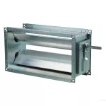 przepustnica wielopłaszczyznowa 600x350 mm pod siłownik