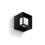 Parterre wall lantern black 1x8W 230V myGarden Kinkiet