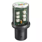 Harmony XVB Dioda LED Zielona 24V, podstawa mocująca BA 15D