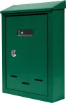 SKRZYNKA NA LISTY 285x200x60MM ZIELONA