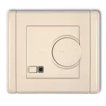 FLEXI Elektroniczny regulator temperatury z czujnikiem podpodłogowym beżowy