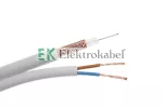 YWDx100%ek CCTV + 2xLgY 0,5; Przewód