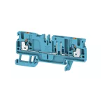 ADT 2.5 2C W/O DTLV BL Złączka szynowa rozłączalno-pomiarowa, nr.katalogowy 2430040000