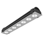 Flash New LED 7x 50° 193W 27020lm 840 RF Czarny STD