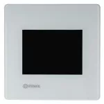 Termostat TFT wifi z wbudowanym czujnikiem powietrznym i kabelkowym czarny