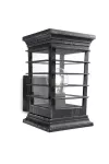 Patio wall lantern grey 1x60W 230V myGarden Kinkiet