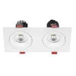 PICO 2 LED ramka gimble S2 biały IP20