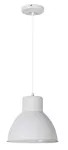 2577 Lampa wisząca Derek E-27 60W biały matowy 230V, 50Hz