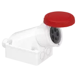 Gniazdo montaż naścienny 3P+N+PE 400V 32A IP67
