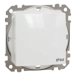 Łącznik 1-biegunowy IP44, Sedna Design & Elements, biały