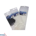 OPASKA ZACISKOWA 4.8*300 CZARNA 100 SZT