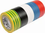 ZESTAW TAŚM ELEKTROIZ 19MMx20M MIX 10CZ