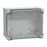 Puszka PC przezroczysta pokrywa 241x194x127 mm, PanelSet