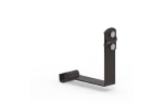 [LA 9005] Uchwyt pod dachówkę z zamkiem Domino H-100mm