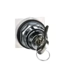 Harmony 9001K Przełącznik 2 pozycyjny, czarny, stabilny, z kluczem, E cam, metalowy