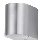 8020 Kinkiet ogrodowy Chile dolny GU10 35W, srebrny 230V, 50Hz