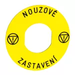Harmony XB5 Okrągła etykieta, 