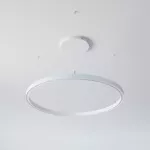 ALFREDO 1500/U wisząca DIRECT LED PHILIPS LV 94,5W/16050lm/4000K/TD/CAS, 230V, biały sygnałowy (mat struktura) RAL 9003