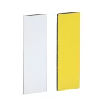Harmony XB4 Etykieta o wymiarach 8X27mm do ramki 30X40mm BIAŁA/ŻÓŁTA