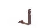[LA 8017] Uchwyt pod dachówkę z zamkiem Brass / Monza Plus H-100mm