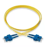 Patchcord światłowodowy, Actassi, OS2, SC-SC, dwustronny, LSZH, 3 m