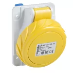 Gniazdo pratika - szybkie - nachylone - 32 A - 3P + E - 100...130 V AC - panel