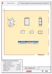 Obudowa poliestrowa - IP44/IP54, IK10, KS 53x80+KK daszek płaski