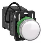 Harmony XB5 Lampka sygnalizacyjna biała LED 400V plastikowa typowa