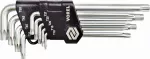 KLUCZE TORX SECURITY 9CZ. T10-T50 Cr-V