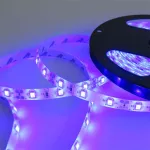 Taśma LED 300 4.8W/m NIEBIESKA 12V IP63 /5m/