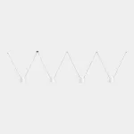 Pendant Attic 4 bodies Conic Shape 2200mm E27 60W White 3664lm 00-8383-05-14