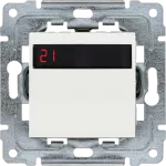 DANTE TERMOSTAT - Regulator temperatury ŚNIEŻNA BIEL